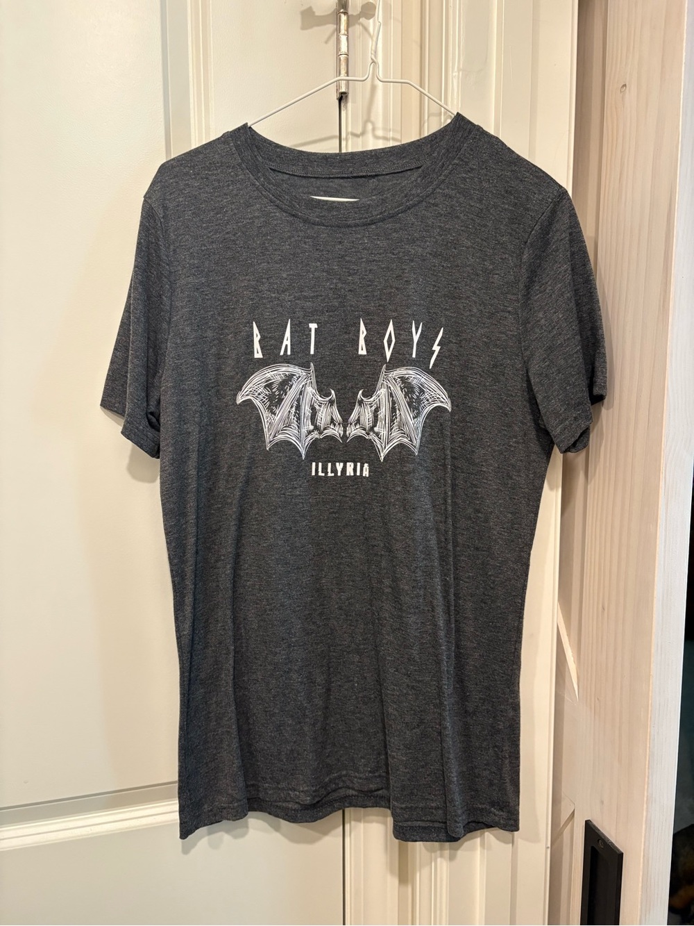 Bat Boys Illyria Graphic Tee - Charcoal Gray